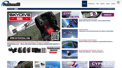Padobranstvo.com – Izrada profesionalne web-platforme za padobranski portal