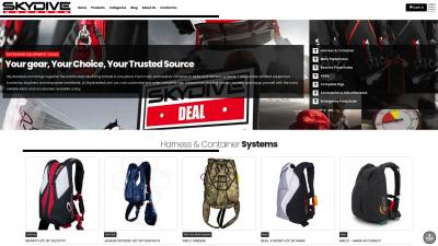 Skydive Deal – Izrada profesionalne web-trgovine za padobrane i opremu