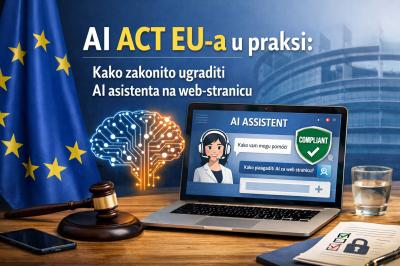 AI Act EU-a u praksi: kako zakonito ugraditi AI asistenta na web-stranicu